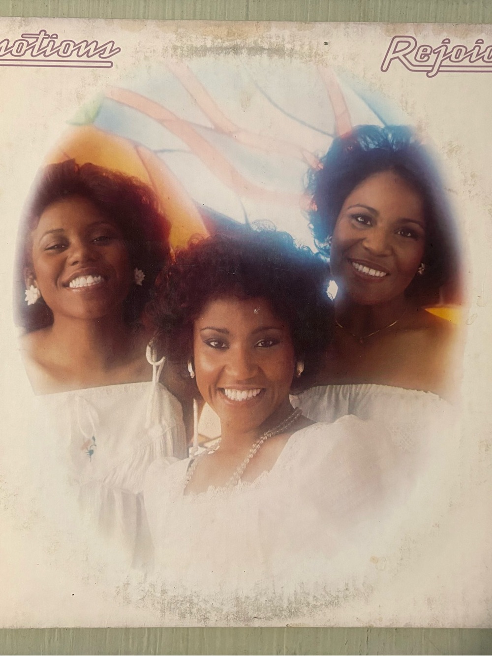 THE EMOTIONS Rejoice Ramsey Lewis Sun Godde 1977 Columbia 34762 Columbia Records